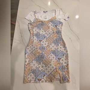 Paisley Patchwork 2-piece Dress